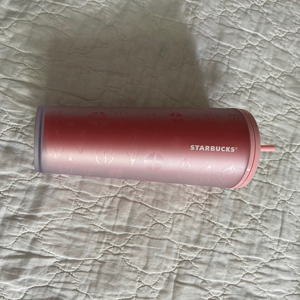 Starbucks Soft Touch Tumbler- Lips